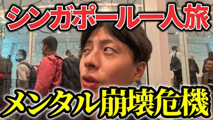 【空港で立ち往生】人生初の海外一人旅  トラブルを乗り越えた先に•••  シンガポール編